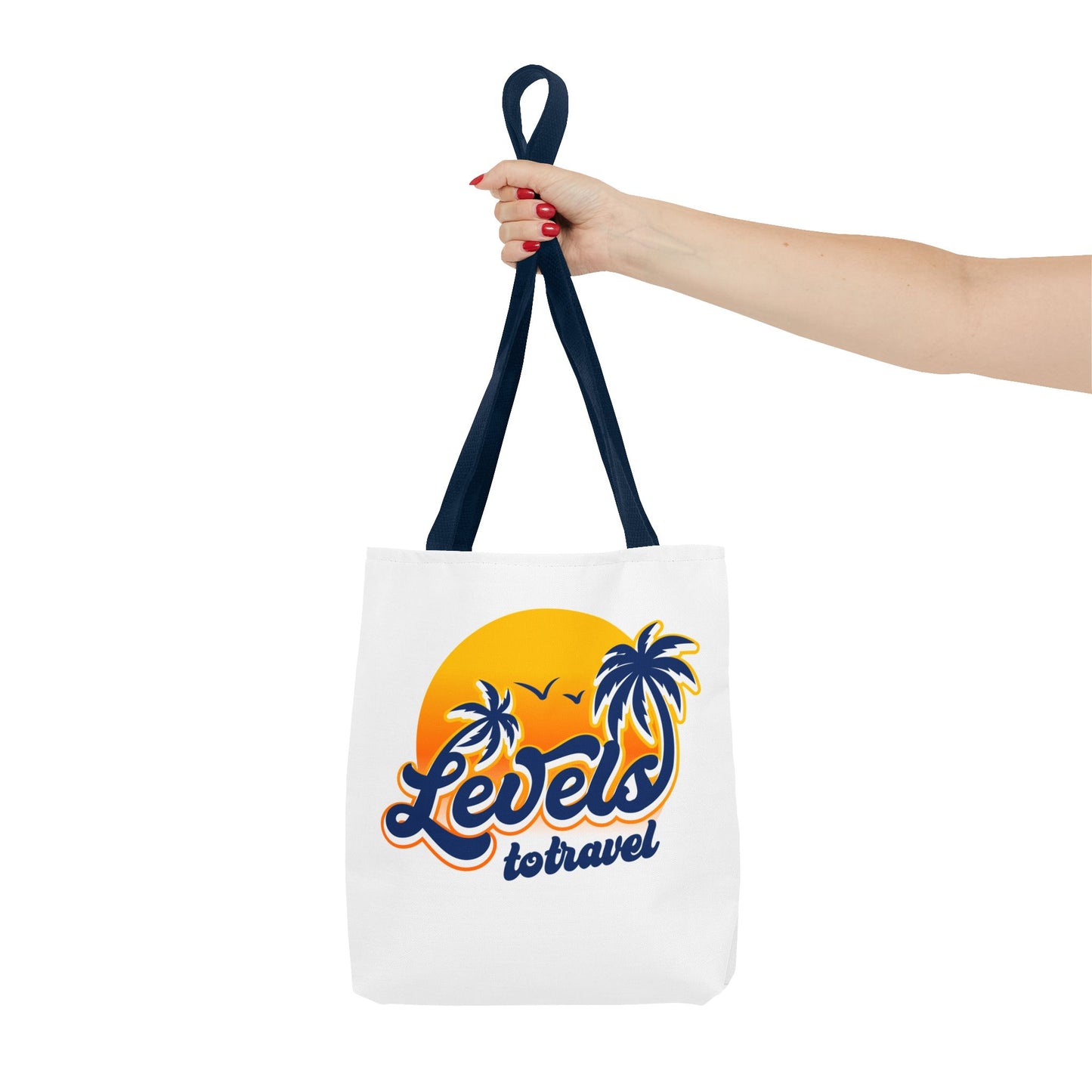 Levels to Travel Tropical Vibe Design Tote Bag