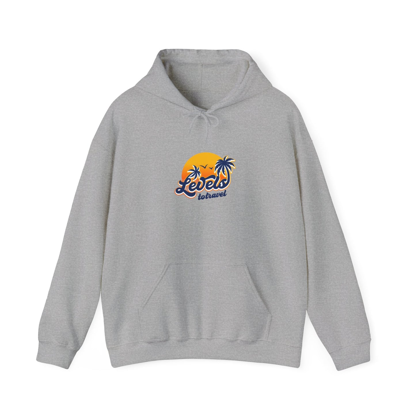 Sunny Vibes Unisex Hoodie – "Levels of Relax" Design