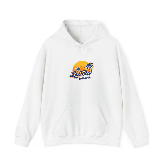 Sunny Vibes Unisex Hoodie – "Levels of Relax" Design