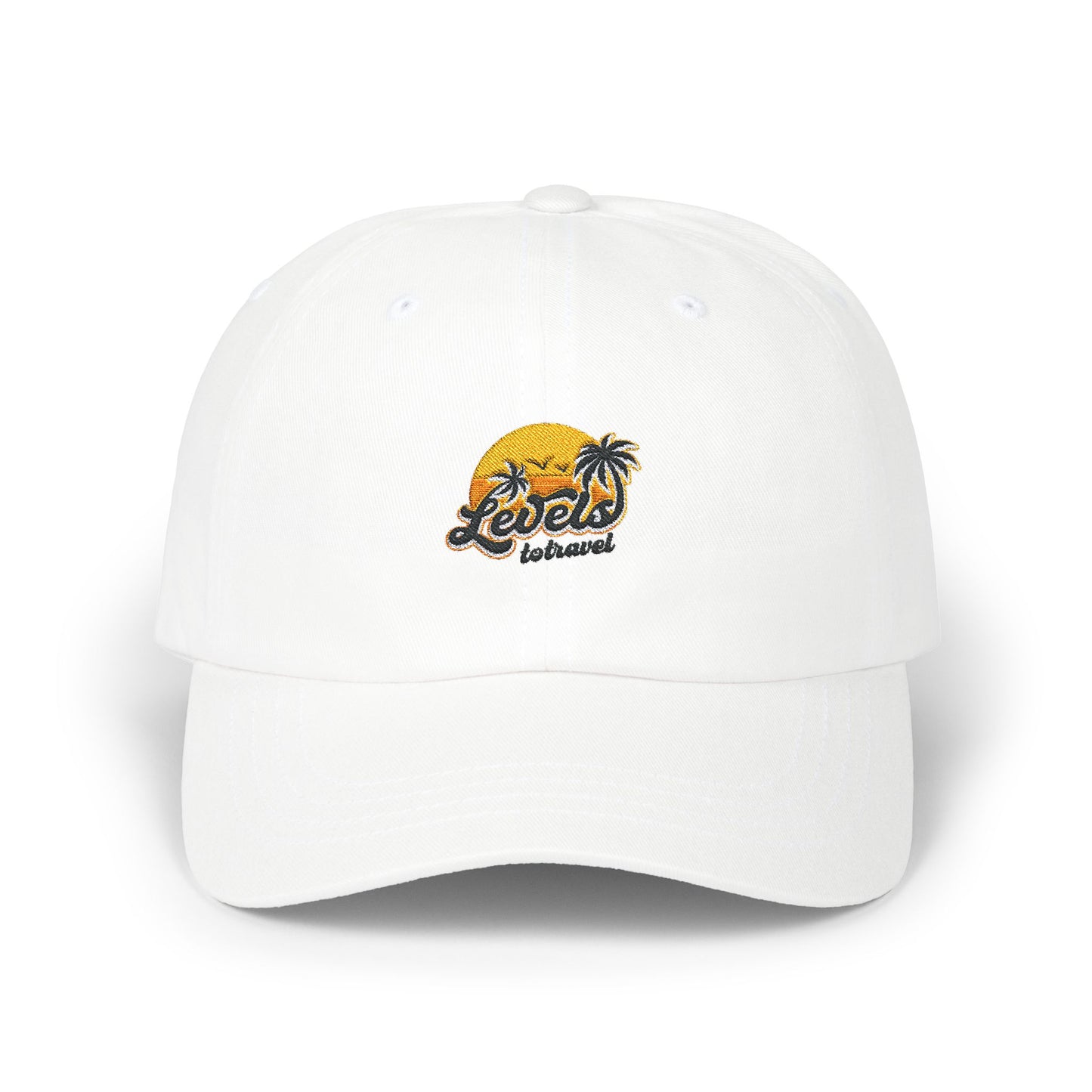 Levels Travel Classic Cap - White Frontal Island Vibes