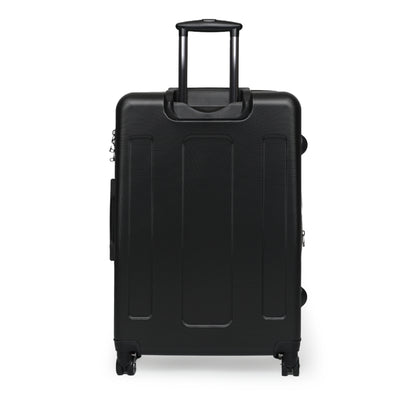 Travel Suitcase with Tropical Design - "Levels to Travel" - Perfect for Adventure Seekers