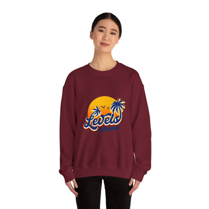 Levels to Travel Unisex Crewneck Sweatshirt - Perfect Travel Gift