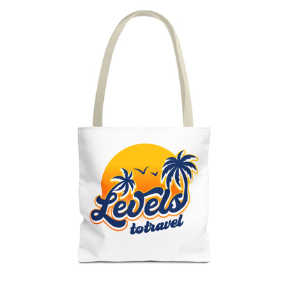 Levels to Travel Tropical Vibe Design Tote Bag