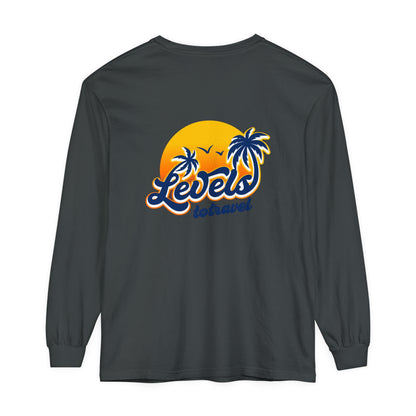 Beach Vibes Long Sleeve T-Shirt - "Levels to Travel"