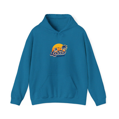 Sunny Vibes Unisex Hoodie – "Levels of Relax" Design