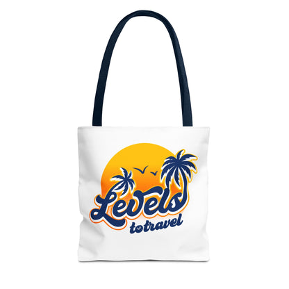 Levels to Travel Tropical Vibe Design Tote Bag