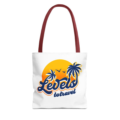 Levels to Travel Tropical Vibe Design Tote Bag